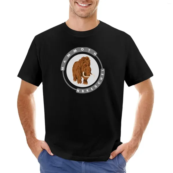 Polos pour hommes Mammoth Brown Beautiful Artwork T-shirt Chemises d'entraînement à séchage rapide pour hommes