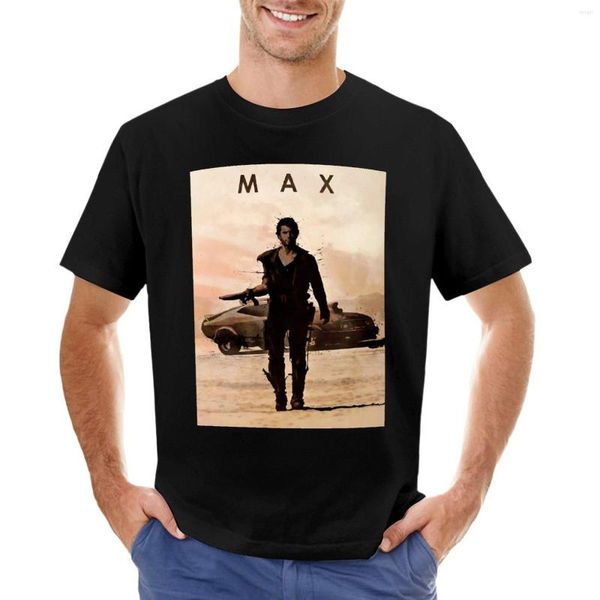 Men's Polos Max Rockatansky- V8 Interceptor - Car Legends T-shirt Vêtements esthétiques T-shirts graphiques