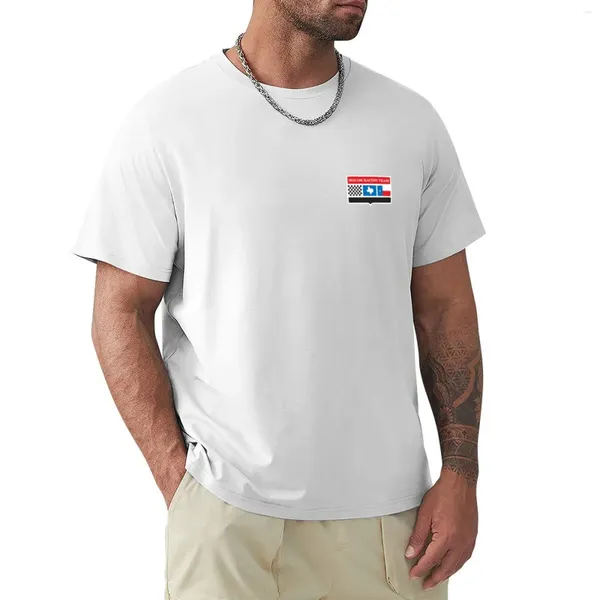 Polos para hombre, Logo Vintage del equipo Mecom Racing, camiseta pequeña con estampado de animales, camisetas de verano para niños, camisetas grandes y altas