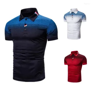 Men's Polos Men Casual Polo Short Sleeve 2024 Summer Clothing Business Shirt Fashion Design Tops Tees Dress For