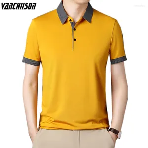 Polos pour hommes Hommes Polo Shirt Tops à manches courtes pour l'été Plaids Turndown Collier Angleterre Style Casual Plus Taille 3XL 4XL 100kg 00331