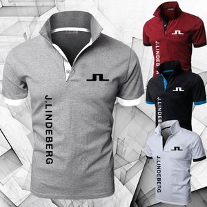 Polo's voor heren heren golfkleding polo shirts workout sport sport rapel polo t-shirt doek merk klassiek ademende korte mouw tee man business top 230812