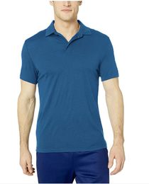 Polos pour homme Polo en laine mérinos pour homme 100 % laine mérinos Polo à manches courtes pour homme Haut léger Couche de base respirant Taille USA S-2XL 230714