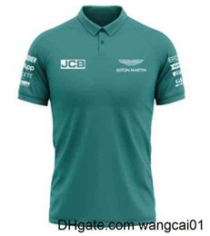 Polos pour hommes Polos pour hommes Aston Martin Team F1 Formula One Wec Vettel Driver The Shirt Hommes Femmes Racing Fans Short Seve Summer WOHZ 0406H23