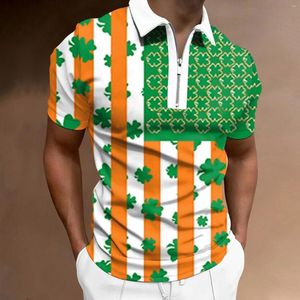 Polos pour hommes hommes St Patrick's Day Polo