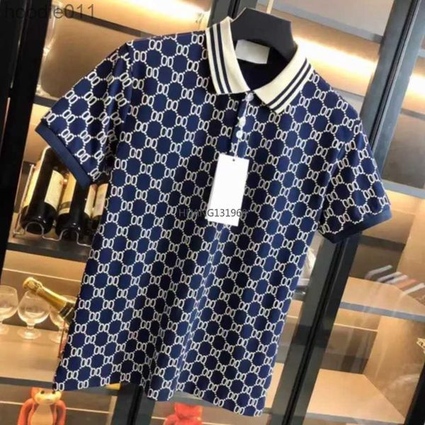Polos pour hommes hommes T-shirts décontractés Summer Designer Mens S Lettre imprimé mode brodered Imprimed Summer Coton Coton High Quality Shirt C24325