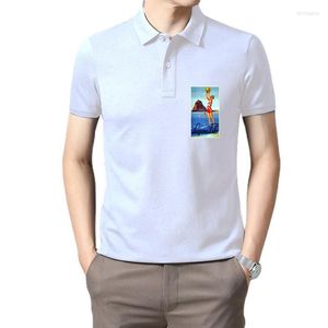 Polos homme T-shirt homme Vintage Travel Poster Suisse Lugano Lido Tshirt Femme T-shirt