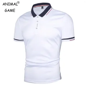 Polos pour hommes Hommes Polo respirant Couleur unie T-shirts décontractés Hommes Plus Taille Manches courtes Anti-rides Tops 5XL