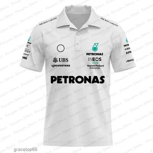 Polos pour hommes Hommes F1 Racing Team Fan Summer Polo Shirt Sweatshirt Top Lewis 44 George 63 Driver 8a5v