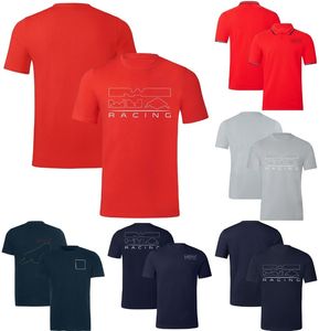 T-shirts masculins 2024 F1 Polo T-shirt T-shirt Formule 1 T-shirts Red Team T-shirt Summer Spectator Spectator Breoptable Tee Motocross sèche I3ZQ