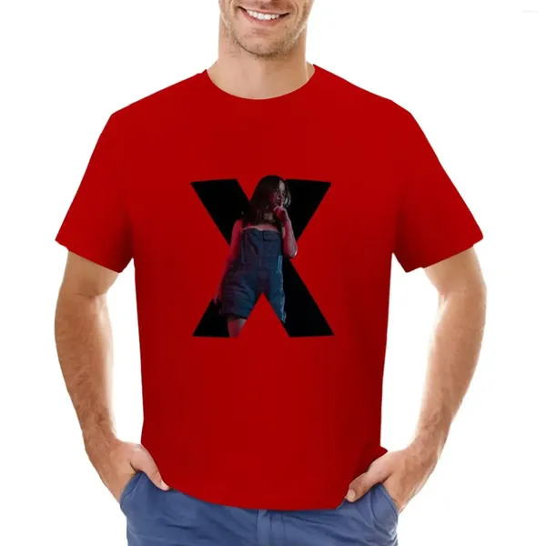 Polos pour hommes Mia Goth's X (2024) T-shirt à manches courtes Tee-shirt Vintage Vêtements esthétiques Tops d'été Vêtements pour hommes