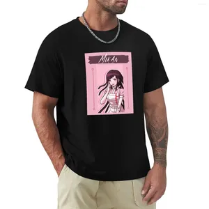 Polos masculins Mikan: Danganonpa 2 T-shirt Vêtements d'anime mignons graphiques pour hommes gros et hauts t-shirts