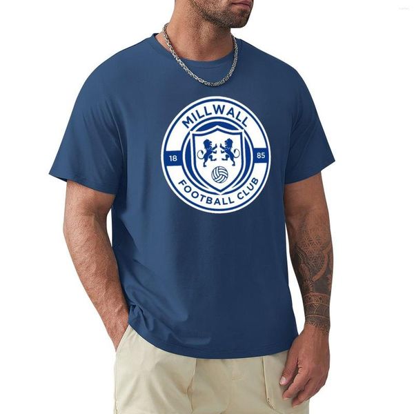 Polos pour hommes Millwall Logo T-Shirt Vêtements d'été T-shirt personnalisé Graphic Chemises pour hommes