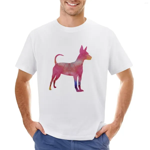 Polos para hombre, camiseta de Pinscher en miniatura, ropa personalizada para fanáticos del deporte, ropa bonita con estampado de animales, camisas de entrenamiento para niños