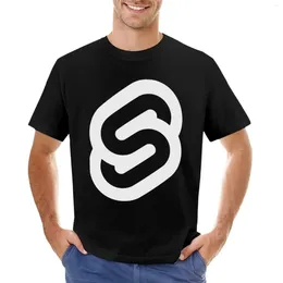 Minimalistische selte JavaScript T-shirt voor heren Polo's