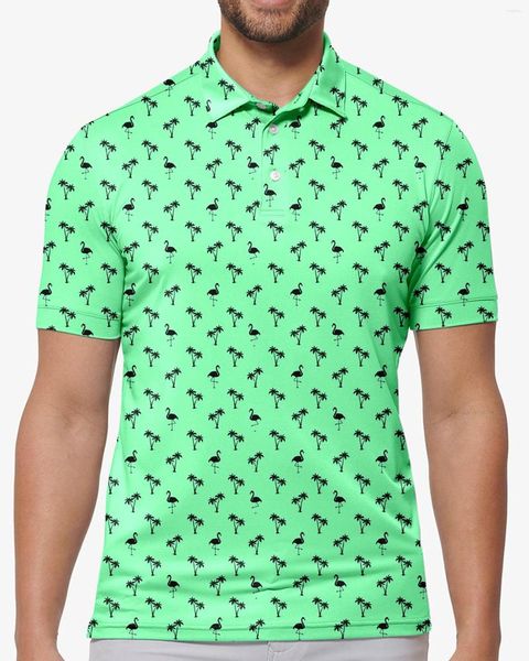 Polos para hombre Mint Mingo Polo T-Shirts Art Print Trending Shirt Summer manga corta ropa personalizada