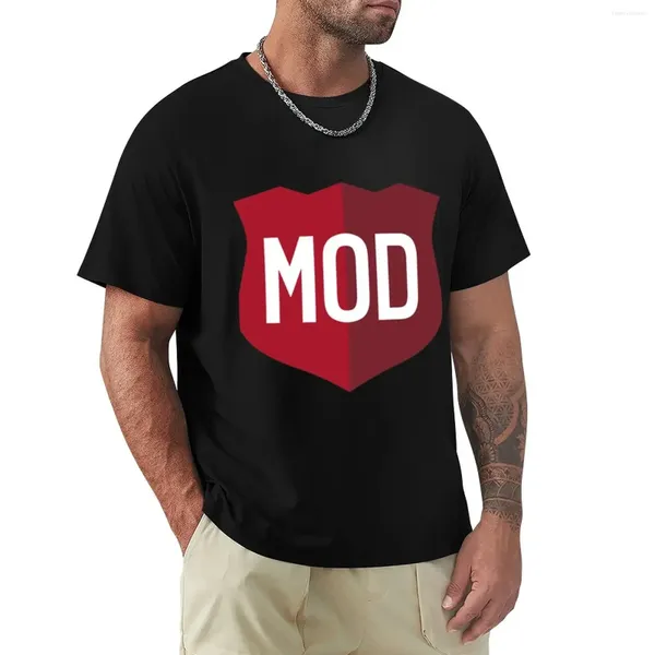 Men's Polos mod pizza camiseta clásica edición de gran tamaño