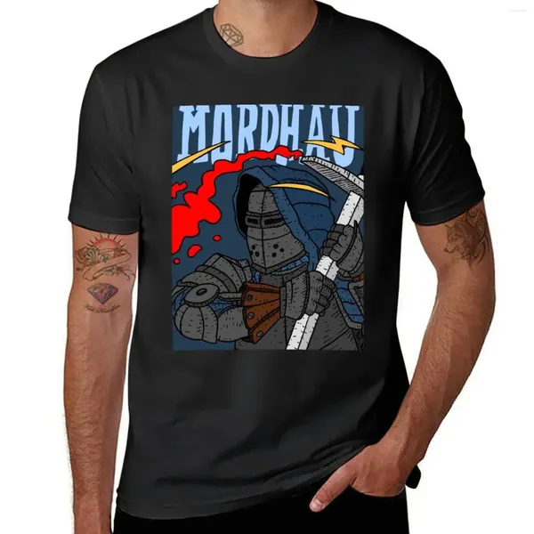 Polos masculins Mordhau La côtelette de l'épée du chevalier.Art des jeux vidéo.T-shirt Blacks Sports Fans Workout Shirts for Men