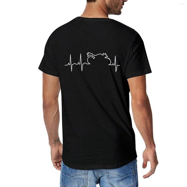 Polos para hombre Motorcycle Life Line Camiseta Sudadera Edición Camiseta para hombre Gráfico