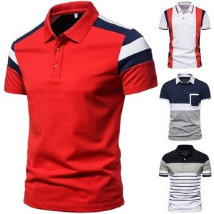 Heren Polos Meerdere keuzes Summer Fashion T-Shirt Heren Business Casual Short-220823