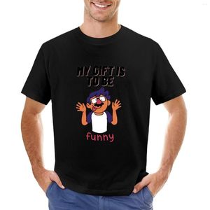 Herenpolo's My Gift Is To Be Funny T-shirt Custom T-shirts Anime Graphic Cotton