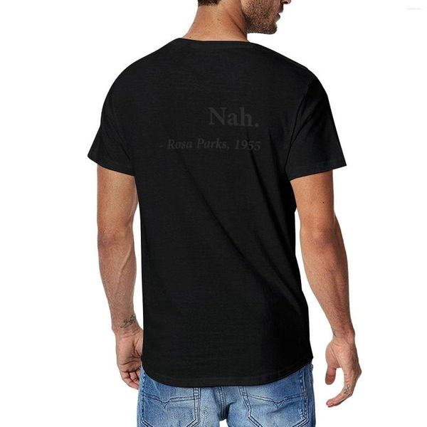 Polos pour hommes Nah Rosa Parks Citation T-Shirt Sweat Shirt Homme Vêtements T-shirts Hommes