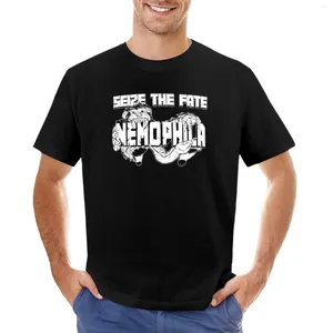 Polos pour hommes Nemophila Seize The Fate T-shirt T-shirts personnalisés Concevez vos propres garçons courts Blanc Mens Tall