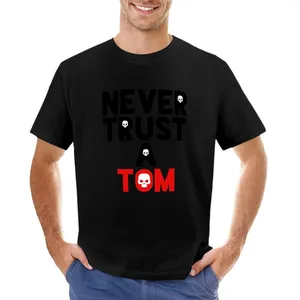 Polos para hombre Never Trust A Tom, camiseta divertida, camisetas para hombre