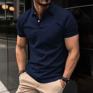 Polos masculine Nouvelle mode d'été pour hommes en couleur