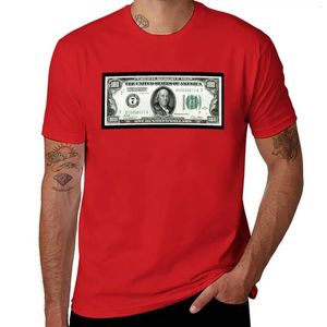 Polos pour hommes Old School 100 (cent) Dollar Bill T-shirt Animal Prinfor Boys Plus taille Tops Anime Vêtements Fruit du métier à tisser T-shirts