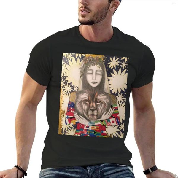 Polos pour hommes One Love God T-shirt Vêtements hippies Funnys plus tailles