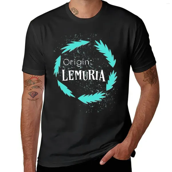 Polos pour hommes Origins Lemuria T-Shirt T-shirts Homme Vêtements Esthétiques T-shirts Pour Hommes Décontracté Élégant