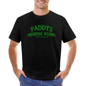 Polos pour hommes Paddy's Pub T-Shirt Noir T-shirts Vêtements d'été drôles pour hommes