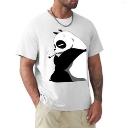 Polos Homme Panda | Genma Saotome T-shirt grande taille hauts pour un garçon chemise d'entraînement pour hommes