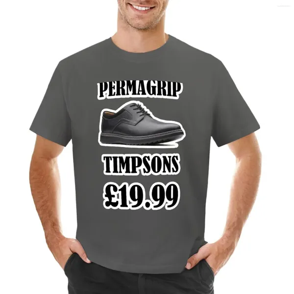Polos pour hommes Permagrip - Timpsons (Still Game) T-shirt surdimensionné Douanes Vêtements esthétiques Hommes Grands et grands T-shirts