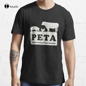 Polos pour hommes Aliments pour animaux de compagnie - Les gens mangeant des animaux délicieux (blancs) T-shirts S52701