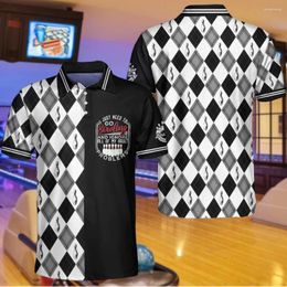 Polos pour hommes PL Star Universe Chemise imprimée en 3D Bowling Sports Nom personnalisé Polo Summer Streetwear Tops Tee sans manches Uniform2