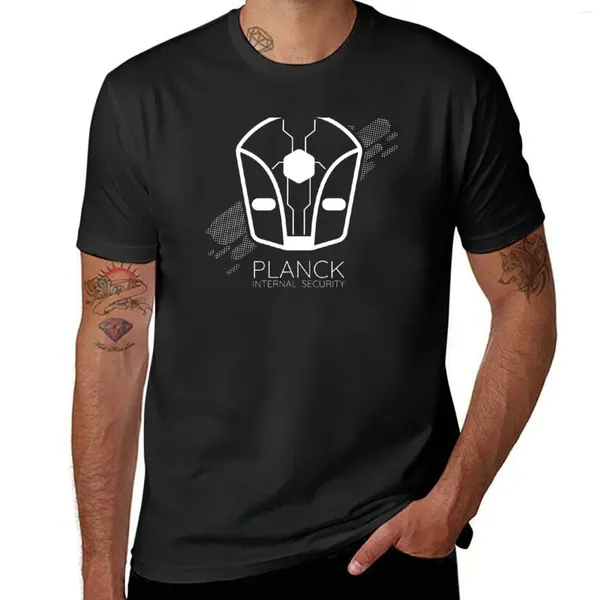 Polos pour hommes Planck T-shirts de sécurité intérieure