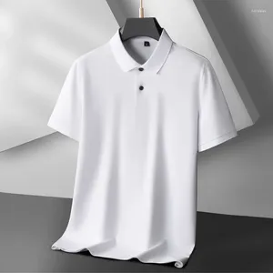 Heren PoloS Plus Maat 7xl 8xl Zomer katoenen polo-shirts Luxe Luxe Korte Mouw Solid Color Business Casual Male T-Shirts Man Tees