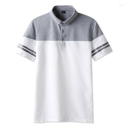 Polos pour hommes polos hommes coton 2023 été Homem respirant Desiger marque mince à manches courtes mâle Camisa Masculina