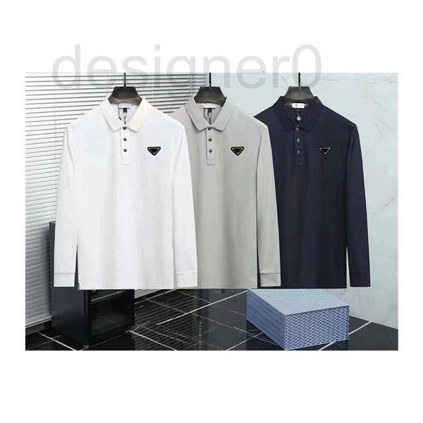 Polos pour hommes populaires Designers Polo T Shirt Pullover Tees Vestes mode homme Veste haut de gamme à manches longues Tshirts Sweat hommes vêtements de sport pour femmes 3XL 4XL 5XL 6XL E60H