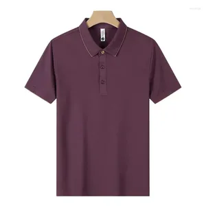 Polo's voor heren snel droge polo t-shirt voor bedrijfspersoneel werknemer team bouwen op maat gemaakte logo oem shirt drop solide color tops
