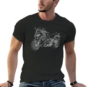 Polos pour hommes R1250RS Portrait de moto Sport Bike Touring T-shirt Sweat Vintage T-shirt à manches courtes T-shirts