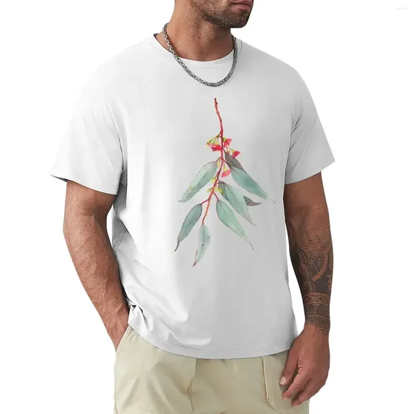 Polos pour hommes T-shirt à fleurs de gomme à fleurs rouges Fans de sport Blancs à séchage rapide Pack de T-shirts graphiques pour hommes