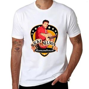 Polos pour hommes Remembered Ricky Nelson T-shirt T-shirts Homme Plain Edition T-shirt Chemises pour hommes