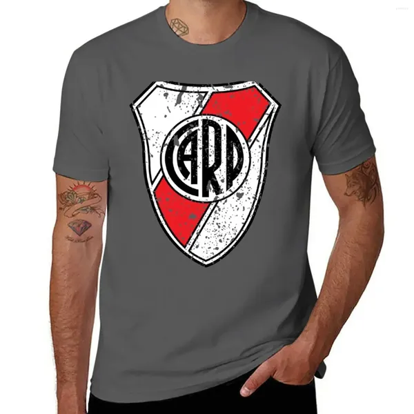T-shirt pour hommes Polos River Plate personnalisés Couchés à manches courtes Edition Men Vêtements pour hommes