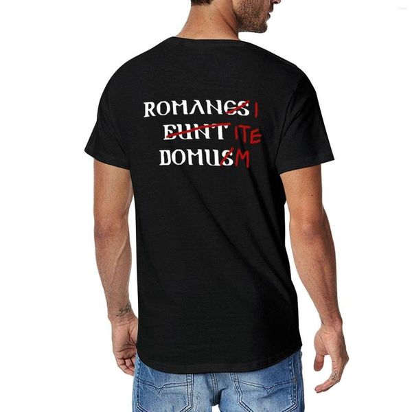 T-shirt GO Home pour hommes Roman's Roman pour un garçon de sport T-shirts Vêtements pour hommes surdimensionnés