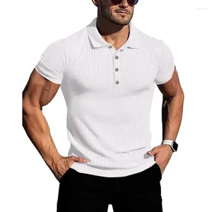 Polos masculins S-5XL! 7 couleurs!2024 Été vendant du polo mode décontracté t-shirt t-shirt pour hommes chemises de vêtements