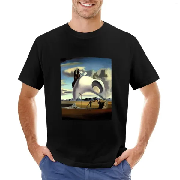 Polos para hombre Salvador Dali Paintings 1904 1989 Camiseta Tops lindos de secado rápido