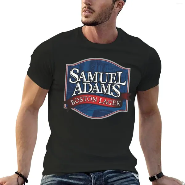 Polos pour hommes Samuel Adams T-shirt T-shirt poids lourds T-shirt à manches courtes